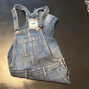 Old Navy Blue Denim Women Jeans Overalls